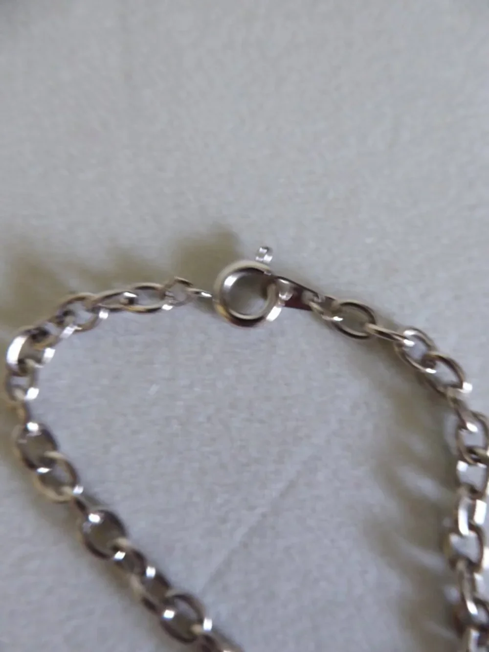 NEW GLASS MEMENTO LOCKET PENDANT SILVER METAL BRACELET JEWELRY KEEPSAKE